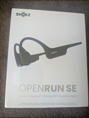 Shokz OpenRun SE Bone Conduction Sport Headphones - Comet Grey